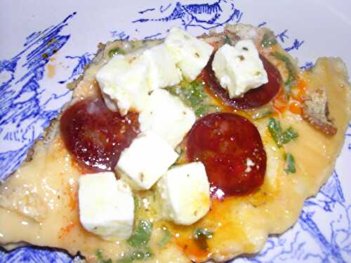 OMELETTE CHORIZO -FETA