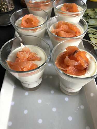 PANNA COTTA AU SAUMON