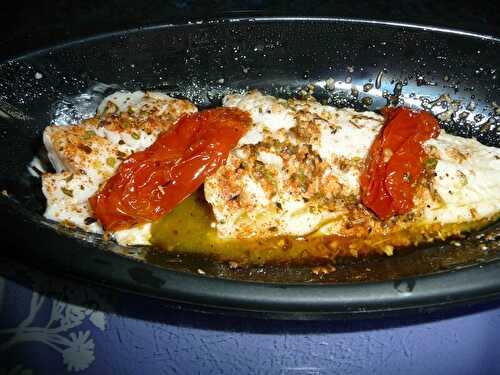 PAPILLOTE DE SAUMON AUX TOMATES CONFITES