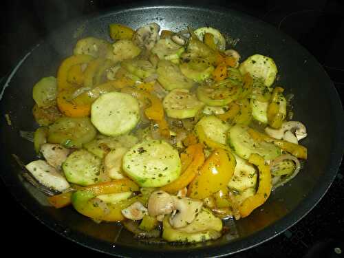 POELEE DE COURGETTES