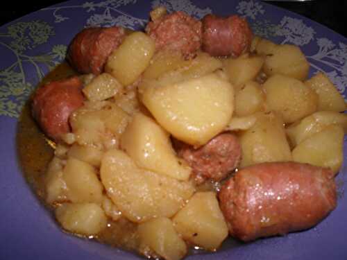 POMMES DE TERRE AU CHORIZO