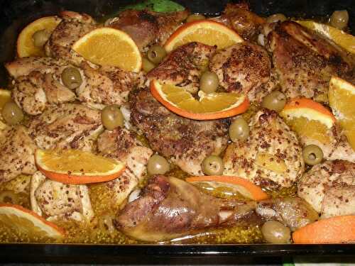 POULET CANNELLE-ORANGE