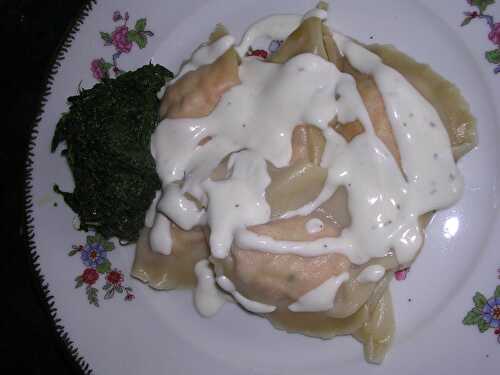 RAVIOLIS AU SAUMON FRAIS