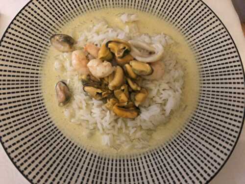 RIZ AUX FRUITS DE MER