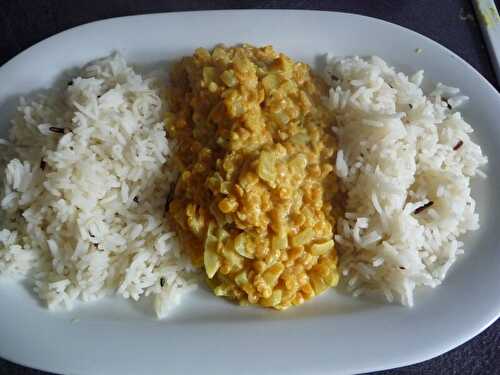 RIZ ET LENTILLES CORAIL A L INDIENNE