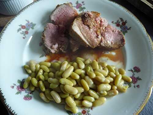 ROTI D AGNEAU AU MIEL CUMIN ET ROMARIN