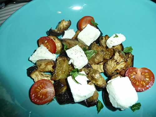 SALADE D AUBERGINES GRILLEES A LA FETA