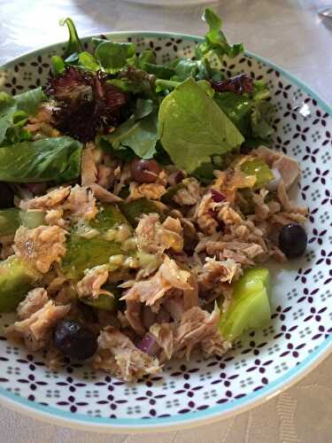 SALADE DE THON ET TOMATE VERTE