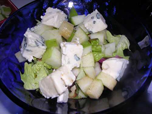 SALADE VERTE ET BLEUE