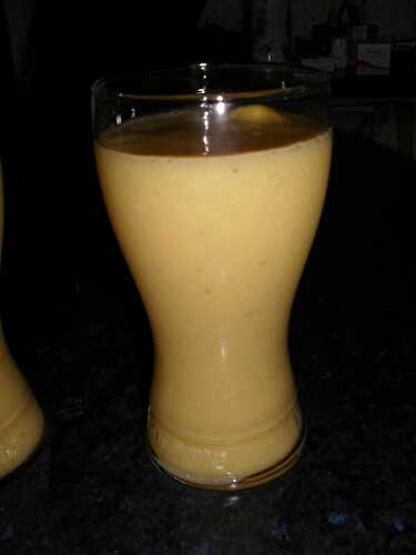 SMOOTHIE PECHE BANANE