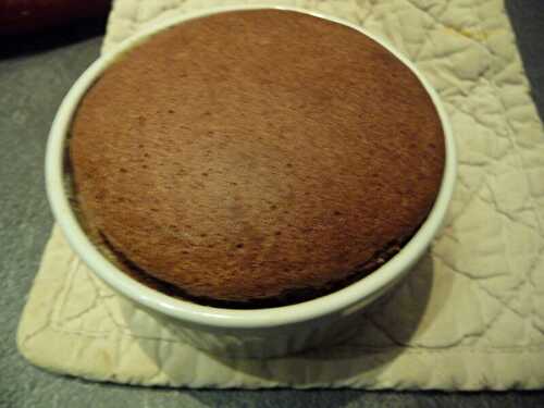 SOUFFLES AU CHOCOLAT