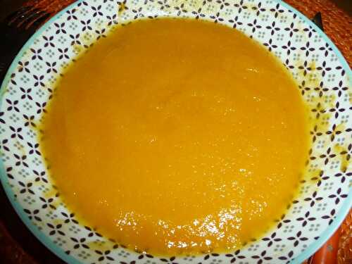 SOUPE DE PATATE DOUCE