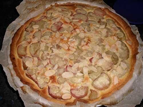 TARTE A LA RHUBARBE