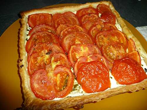 TARTE A LA TOMATE ET RICOTTA