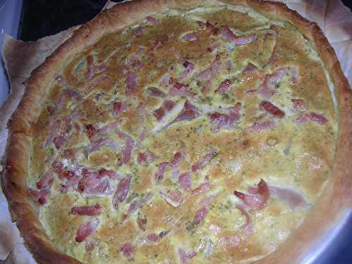 TARTE AU JAMBON DE PAYS