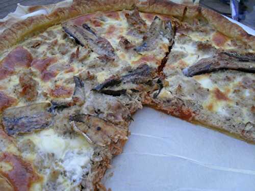 TARTE AU THON ET SARDINES