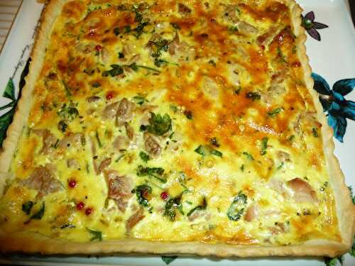 TARTE AU THON