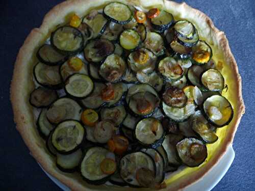 TARTE AUX COURGETTES ET A LA RICOTTA