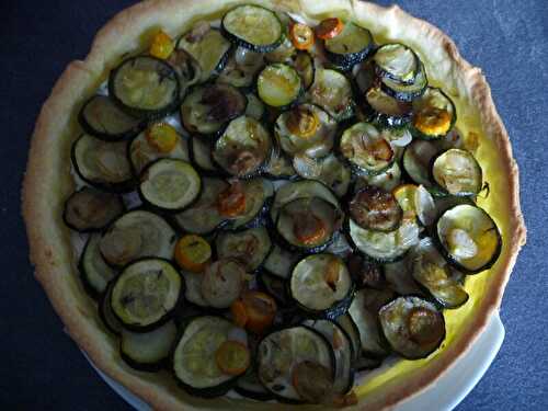 TARTE AUX COURGETTES ET A LA RICOTTA