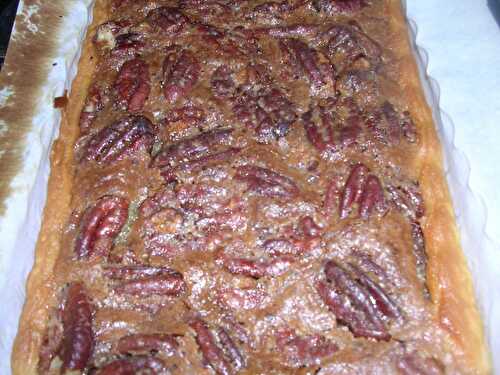 TARTE AUX NOIX DE PECAN