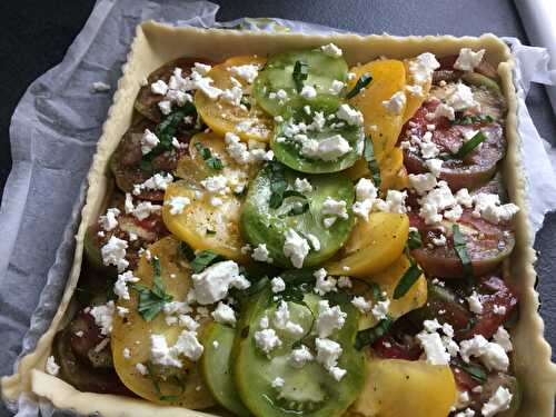 TARTE AUX TOMATES ANCIENNES