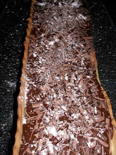 TARTE CHOCO BANANE