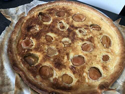 TARTE CLAFOUTIS AUX ABRICOTS