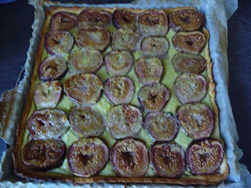 TARTE FIGUE PISTACHE