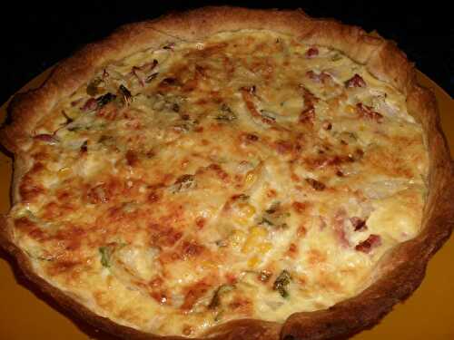 TARTE LARDONS ET MAIS