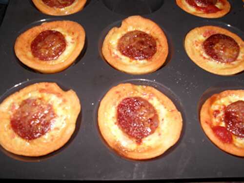 TARTELETTE APERO AU CHORIZO