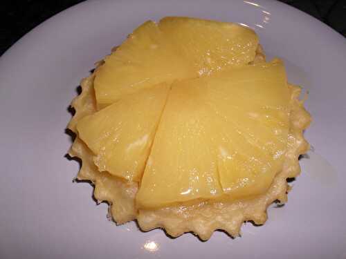 TARTES TATIN ANANAS