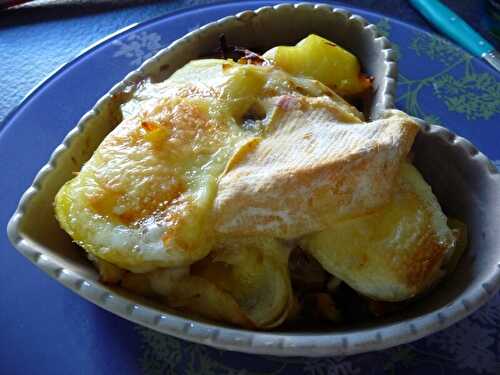 TARTIFLETTE AU HADDOCK