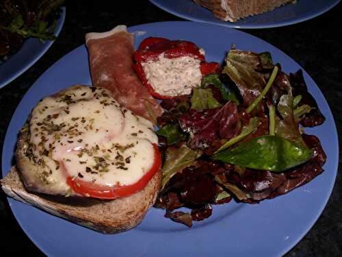 TARTINE AUX LEGUMES DU SOLEIL