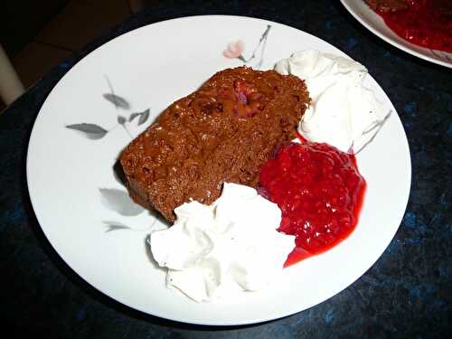 TERRINE CHOCOLAT- FRAMBOISE