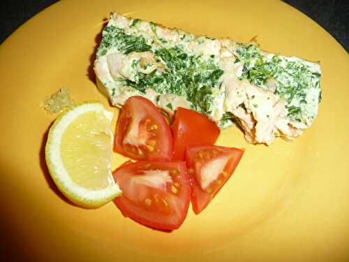 TERRINE DE SAUMON ET SAINT JACQUES ET EPINARDS