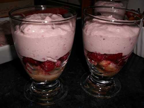 TIRAMISU AUX FRAMBOISES