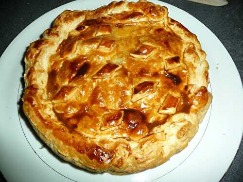 TOURTE AU FAISAN ET FOIE GRAS