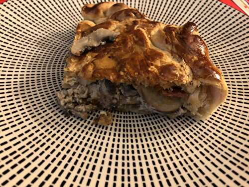 TOURTE AUX CHAMPIGNONS