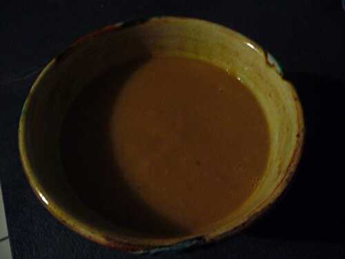 VELOUTE DE POTIRON ET MARRON