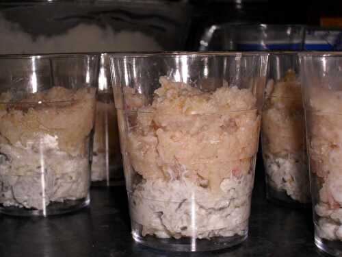 VERRINE ARTICHAUT - CRABE