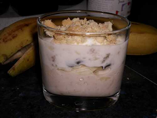 VERRINE CREME DE MARRON - BANANE