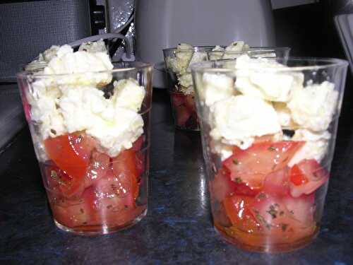 VERRINE FETA TOMATE