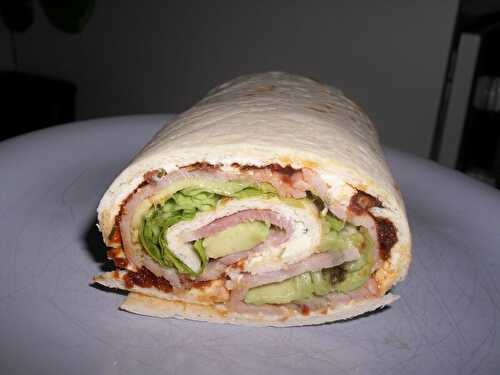 WRAP JAMBON AVOCAT