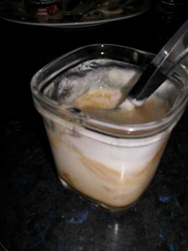 YAOURT CARAMEL DE POMME
