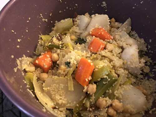 COUSCOUS DE LEGUMES