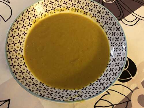 VELOUTE CAROTTE POIREAU CURCUMA