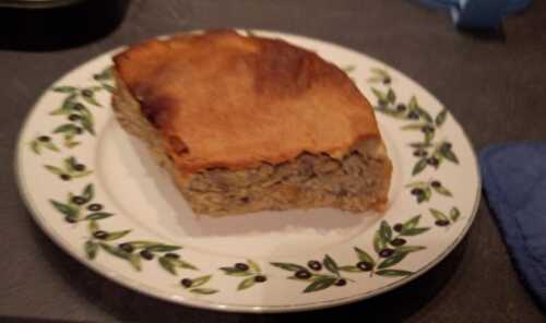 TOURTE FORESTIERE AU POULET