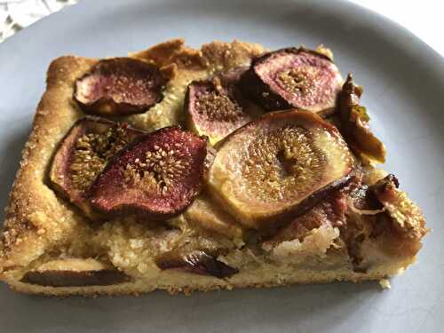 TARTE SABLEE AUX FIGUES