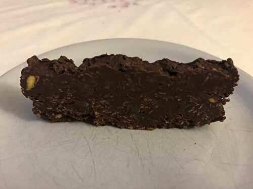 TERRINE AU CHOCOLAT ET GAVOTTES