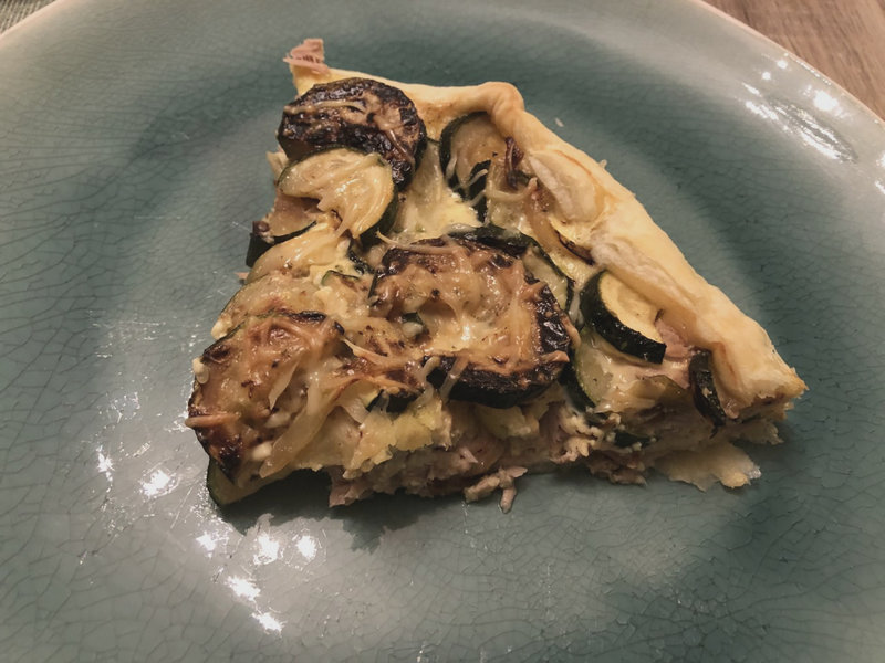 TARTE THON COURGETTE